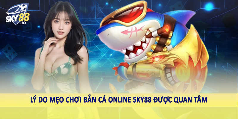 Mẹo Chơi Bắn Cá Online SKY88 - Bí Quyết Đầu Tư Hiệu Quả 2025 3 Lý do mẹo chơi bắn cá online SKY88 được quan tâm