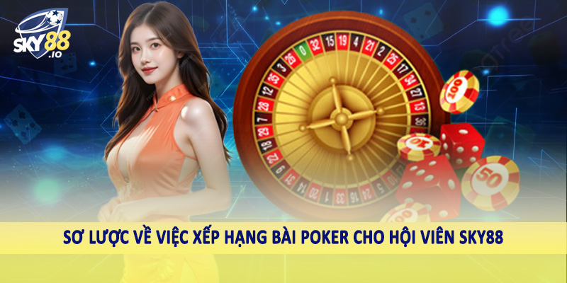 Xếp Hạng Bài Poker Chuẩn Xác Cho Hội Viên SKY88 2 Sơ lược về việc xếp hạng bài poker cho hội viên SKY88